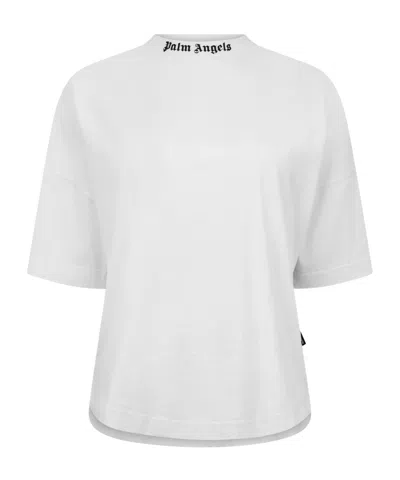 Palm Angels Oversized Tshirt In White