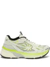 Palm Angels Pa 4 Fluo Sneakers In Yellow Fluo - Silver