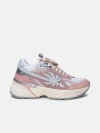 PALM ANGELS 'PA 4' PINK LEATHER BLEND SNEAKERS