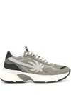 Palm Angels Pa 4 Suede Sneakers In Grey