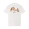 Palm Angels Pa Bear Classic T-shirt In White