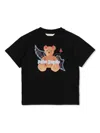 Palm Angels Devil Bear Short-sleeve Cotton-jersey T-shirt 4-12+ Y In Black