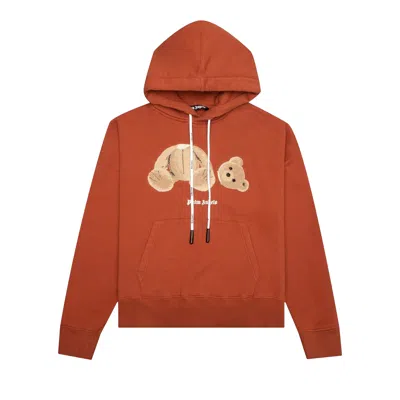 Pre-owned Palm Angels Pa Bear Hoodie 'red/brown'
