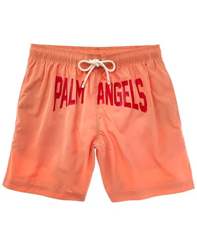 Palm Angels Pa City Swim Trunk In Pink