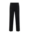 Palm Angels Monogram Workwear Pants In Black