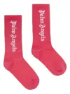 Palm Angels Pa High Socks In Pink