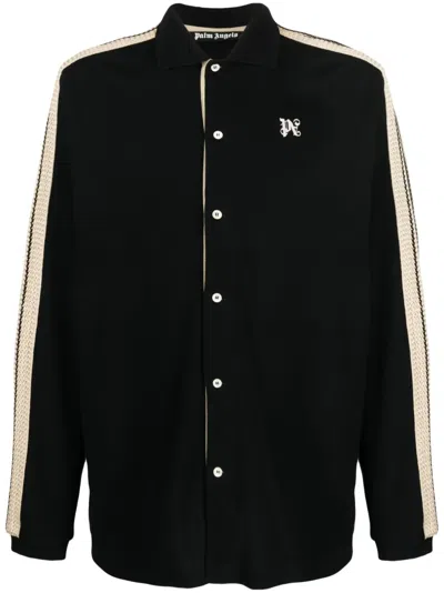 PALM ANGELS PA MONOGRAM COTTON SHIRT