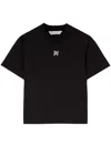 Palm Angels Logo Graphic T-shirt In Black