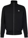Palm Angels Onogram Track Jacket In Black