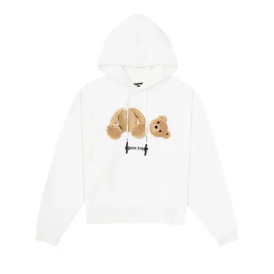 Pre-owned Palm Angels Pa Punk Bear Hoody 'butter/brown' | Men's Size L