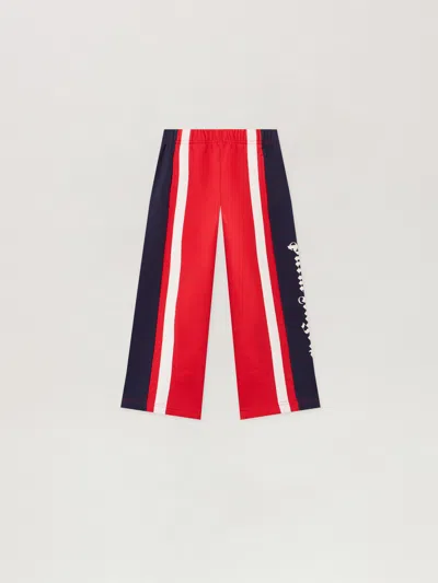 Palm Angels Kids' Pa Rugby Sweatpant In Multi