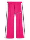 Palm Angels Man Pants Fuchsia Size L Polyester In Fuchsia Off