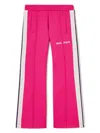 Palm Angels Man Pants Fuchsia Size L Polyester In Pink & Purple