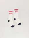 Palm Angels Pa Track High Socks In White