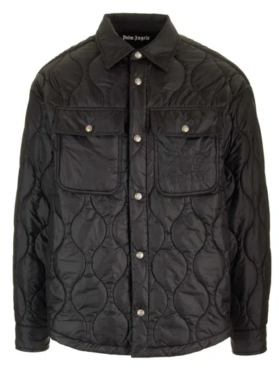 PALM ANGELS PADDED OVERSHIRT 