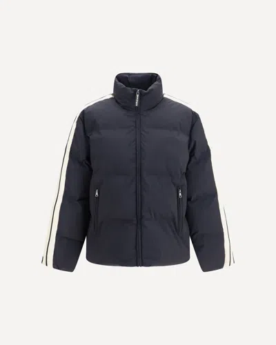 Palm Angels Padded Puffer Jacket With Back Logo In Black