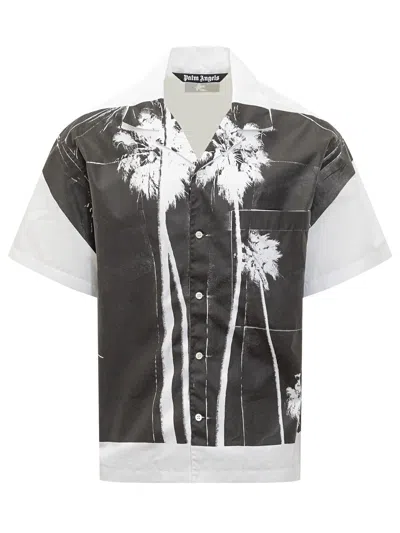 Palm Angels Painted Angels Shirt In Multi