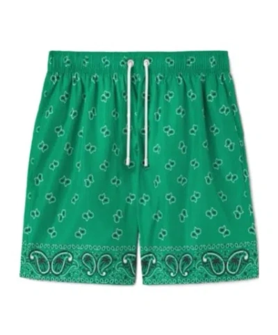 PALM ANGELS PALM ANGELS PAISLEY-PRINTED DRAWSTRING SWIM SHORTS