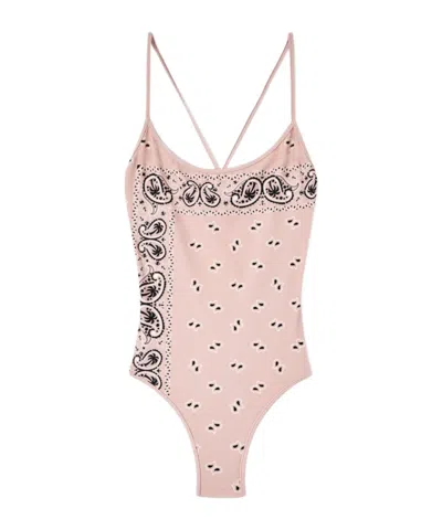 PALM ANGELS PALM ANGELS PAISLEY-PRINTED SCOOP NECK SWIMSUIT