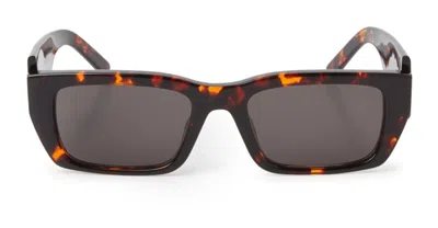 Palm Angels Palm - Havana Sunglasses In Brown