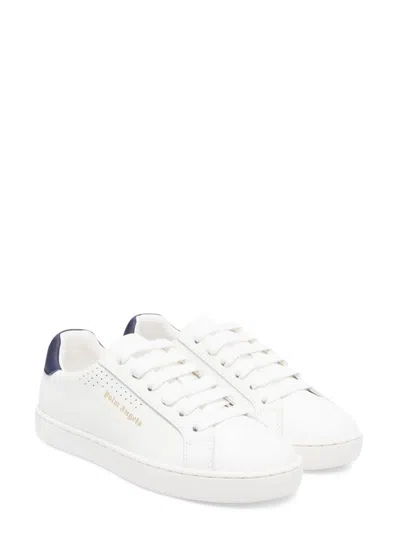 Palm Angels Kids' Little Boy's & Boy's Palm 1 Leather Sneakers In White