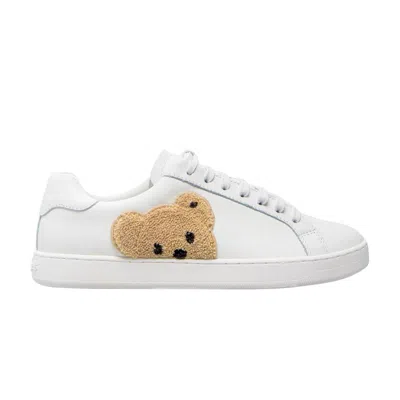 Pre-owned Palm Angels New Tennis 'teddy Bear - White' | Men's Size 39