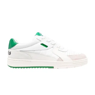 Pre-owned Palm Angels Palm University Low 'white Green' | Men's Size 40