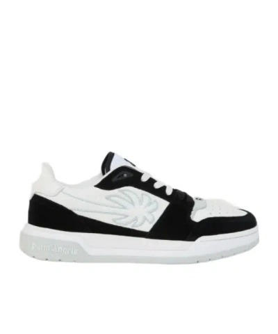 Palm Angels Palm Basketball Lea Lace-up Sneakers In Animal Print