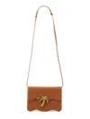 Palm Angels Beach Bag With Scalloped Edge And Palm Tree Motif