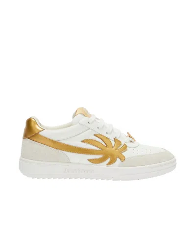 Palm Angels Palm Beach University Low-top Sneakers In White