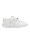 Palm Angels White Palm Beach University Sneakers In White