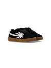 Palm Angels Black Sneakers For Kids With Palm Tree In Black