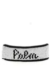 Palm Angels Blackwhite Palm Beads Bracelet