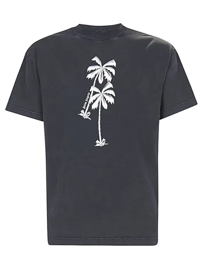 Palm Angels Black Graphic Tee T-shirt