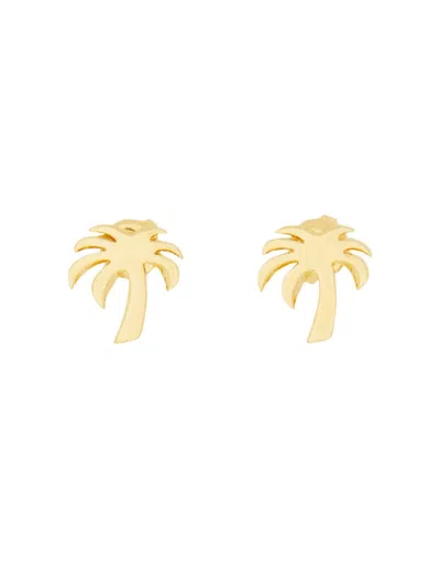 Palm Angels Earrings In Gold