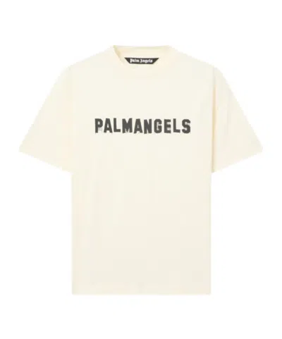 Palm Angels Palm Hills Regular T-shirt In Neutral