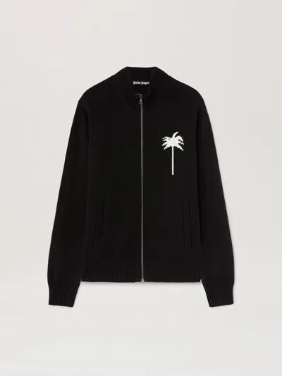 Palm Angels Palm Inlay Knit Jacket