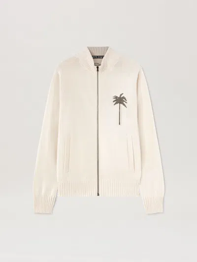 Palm Angels Palm Inlay Knit Jacket
