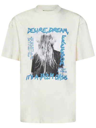 Palm Angels Palm Oasis T-shirt In White