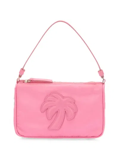 Palm Angels Palm Patch Shoulder Bag In Pink