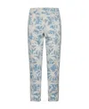 Palm Angels Palm-printed Elasticated Waist Track Pants In Gray