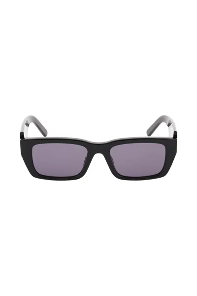 Palm Angels Palm Rectangle-frame Sunglasses In Black Dark Grey (black)