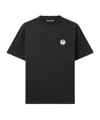 Palm Angels Palm Tree Regular T-shirt In Black