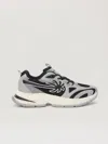 Palm Angels Painted Runner Sneakers In Blue