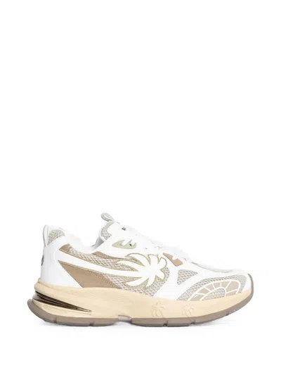 Palm Angels Palm Runner Sneakers In Neutral
