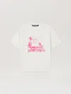 Palm Angels Palm Statement T-shirt In White