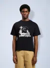 Palm Angels Palm Statement T-shirt In Black
