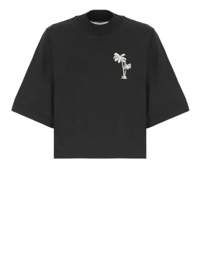 Palm Angels Palm T-shirt In Black
