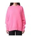 Palm Angels Palm-tree Intarsia-knit Jumper In Pink