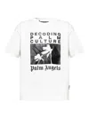 Palm Angels Logo Cotton T-shirt In White
